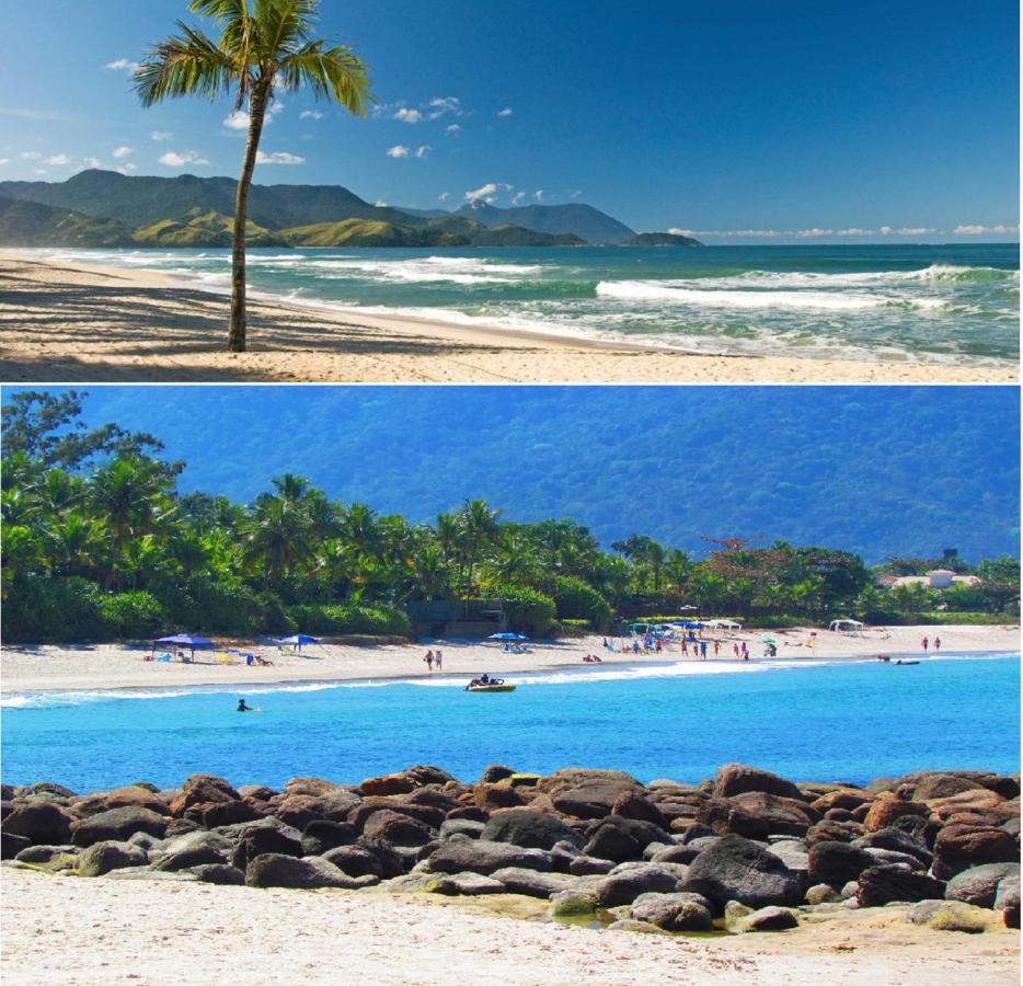Sun Flat Maresias !! 2 Quartos Piscina Churrasqueira Wifi Estacionamento 230M Da Praia サンセバスチャン エクステリア 写真